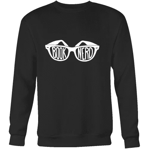 Book Nerd Sweatshirt Hoodie with Lace Feminine Delicate