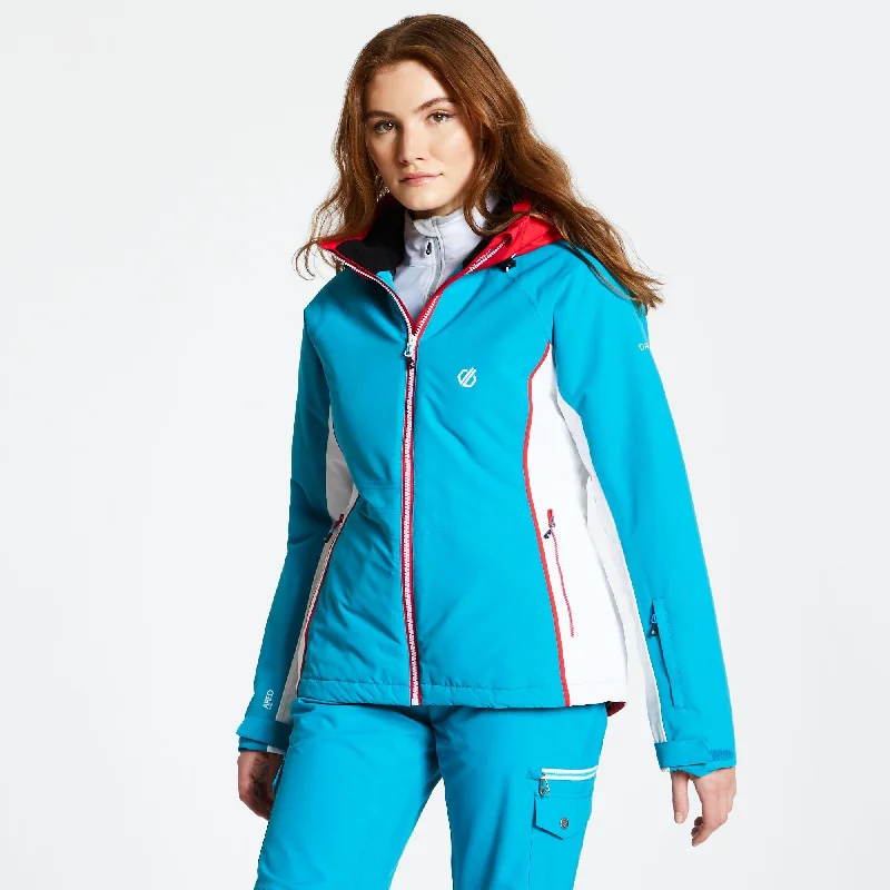 Dare 2b Womens Ski Jacket - Thrive Print Jacket Jacquard Jacket Patchwork Jacket