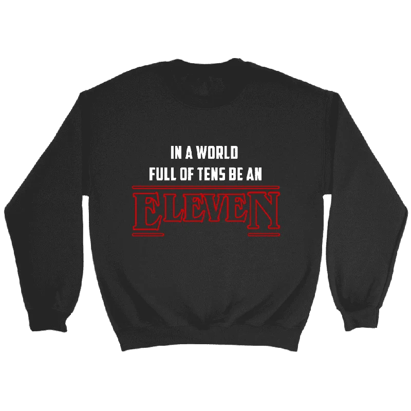 'EleveN' Sweatshirt Hoodie with Logo Branding Identity