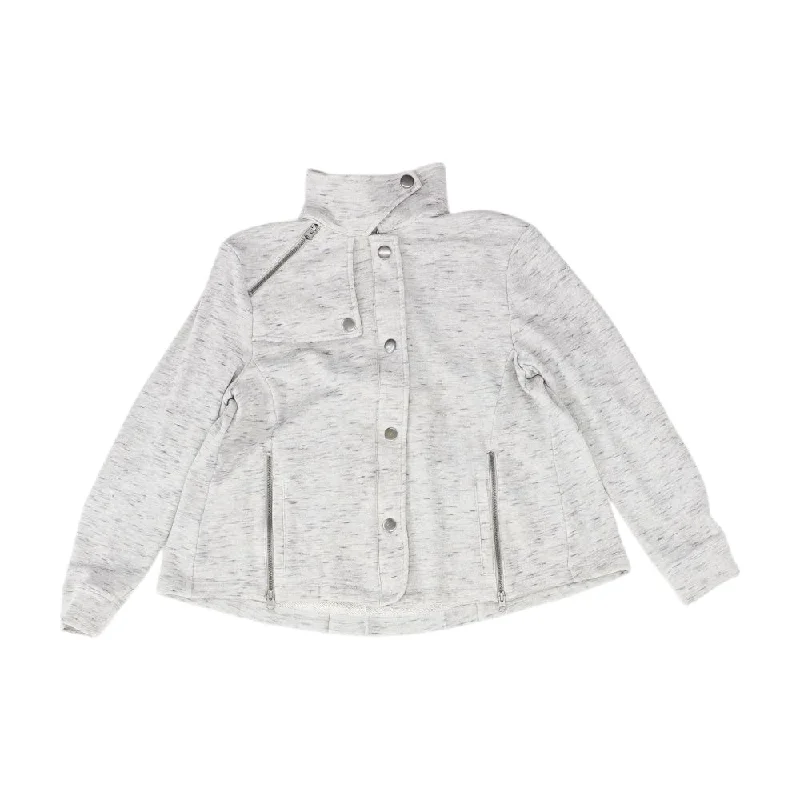 Gray Solid Lightweight Jacket Striped Jacket Polka Dot Jacket Floral Jacket