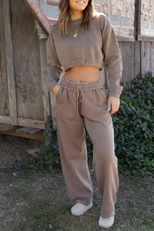 Basic Crop Sweatshirt Hoodie with Raglan Sleeves Sporty Comfortable