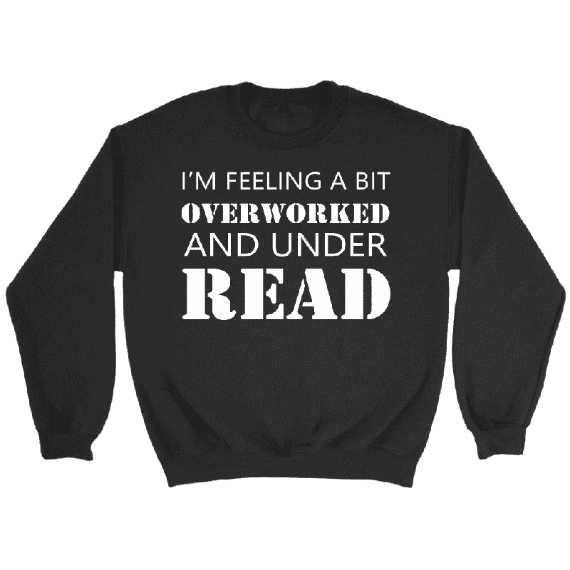 "Under Read" Sweatshirt Hoodie Crop Top Short Trendy