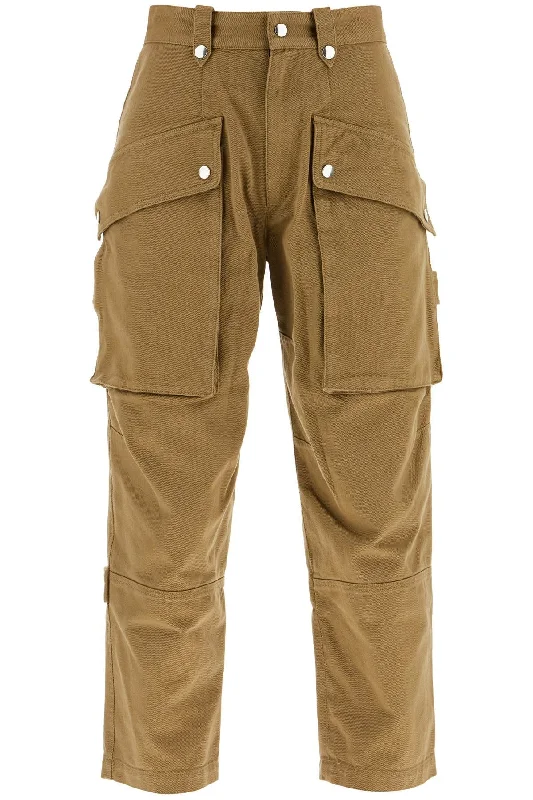 Cargo Jannick Jeans  - Khaki Fashionable Relaxed Fit Denim
