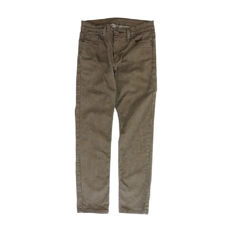 511 Brown Solid Slim Jeans Stylish Bootcut Denim Jeans