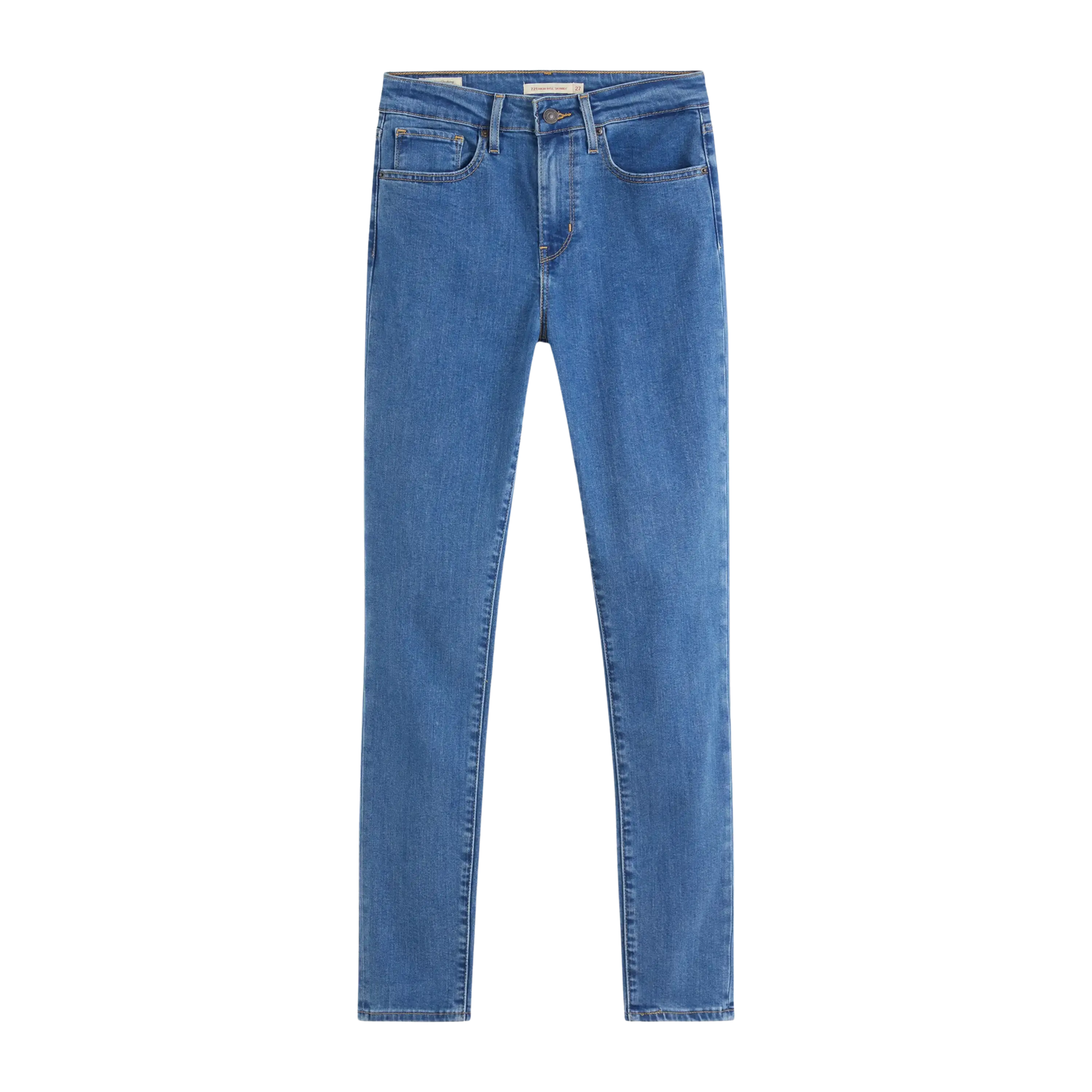Levi's 721 High Rise Skinny Jeans Elegant Raw Hem Jeans