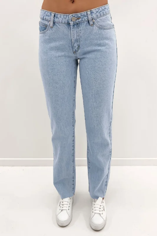 A 99 Low Straight Jean Walk Away Stylish Acid-Wash Jeans
