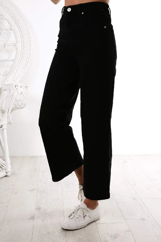 A Street Aline Crop Jean Dead Of Night Casual Distressed Skinny Jeans