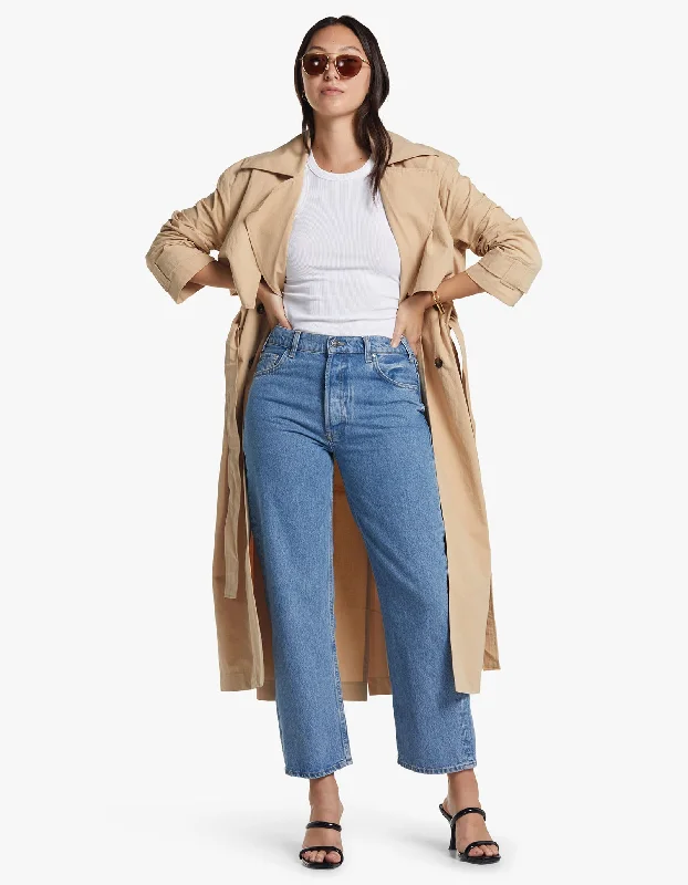 Gavin Jean - Clean Blue Stylish Stone-Wash Denim Jeans