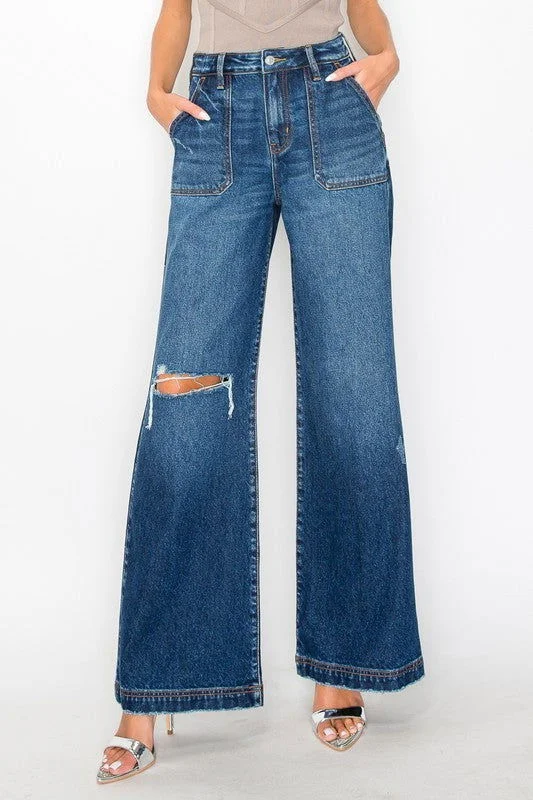 Artemis Vintage Ultra High Rise Relaxed Flare Jeans Trendy Wide-Leg High-Waist Denim Artemis Vintage Ultra High Rise Relaxed Flare Jeans Trendy Wide-Leg High-Waist Denim