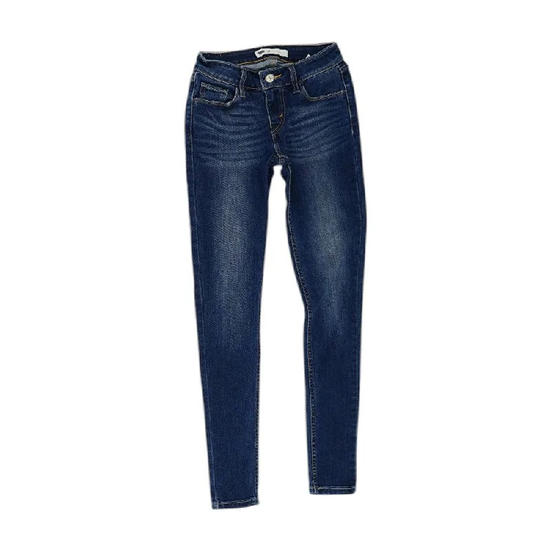 Blue Solid Jeans Casual Light Wash Jeans