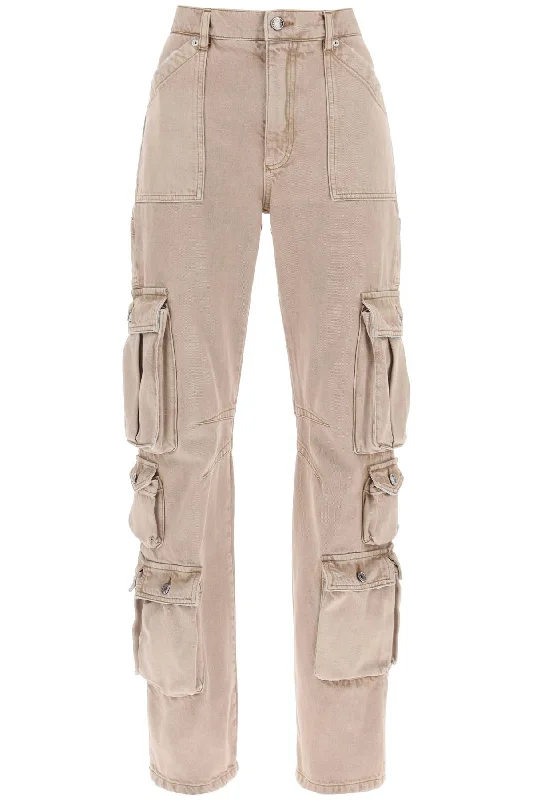 DOLCE & GABBANA cargo jeans in lived-in denim Fashionable Cropped Denim Jeans
