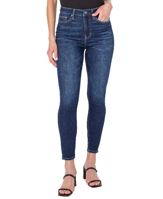 Earnest Sewn High Rise Skinny Jeans Fashionable Slouchy Fit Jeans