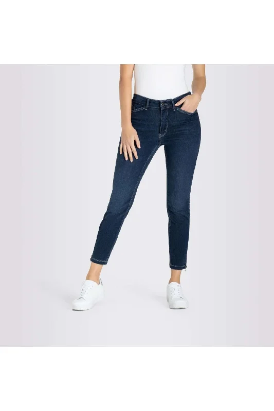 Mac Jeans Dream Chic 5471-00-0355L | D853 Dark Used Trendy Skinny High-Waist Jeans