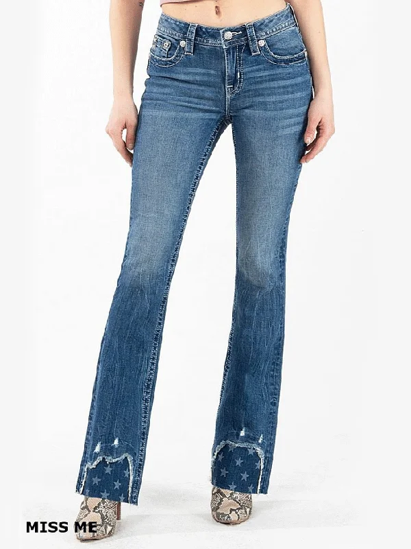 Miss Me M3636B61 Womens Mid-Rise Bootcut Jeans Medium Blue Stylish Plus Size Denim Jeans Miss Me M3636B61 Womens Mid-Rise Bootcut Jeans Medium Blue Stylish Plus Size Denim Jeans
