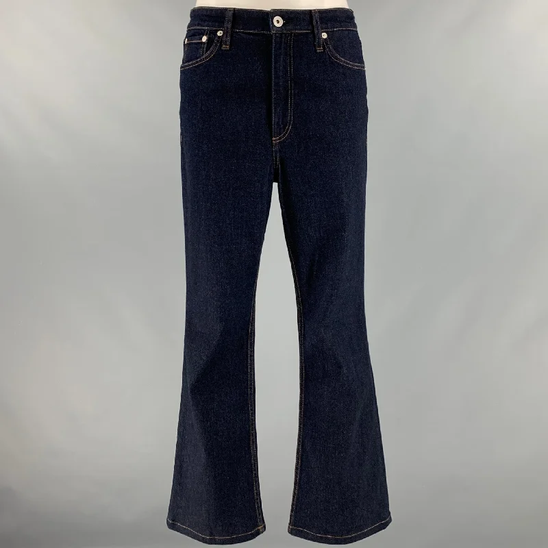 RAG & BONE Size 28 Navy Cotton Elastane Jeans Trendy Skinny Fit Jeans