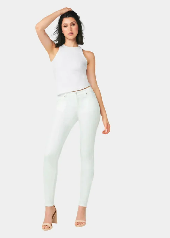 Tall Sierra Lightweight Skinny Jeans Chic Rip-Detail High-Waist Jeans