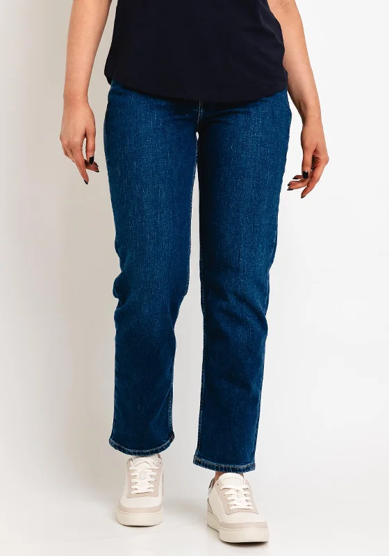 Tommy Hilfiger Kai Classic Straight Jeans, Medium Blue Denim Cozy Tencel Blend Denim Jeans Tommy Hilfiger Kai Classic Straight Jeans, Medium Blue Denim Cozy Tencel Blend Denim Jeans