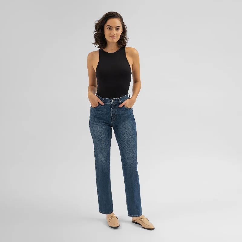 Air Straight Jeans Classic Blue Denim Jeans