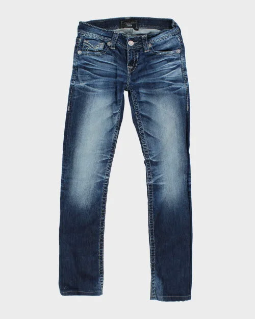 Y2k 00s Big Star Studded jeans - W30 L31 Classic Black Denim Jeans