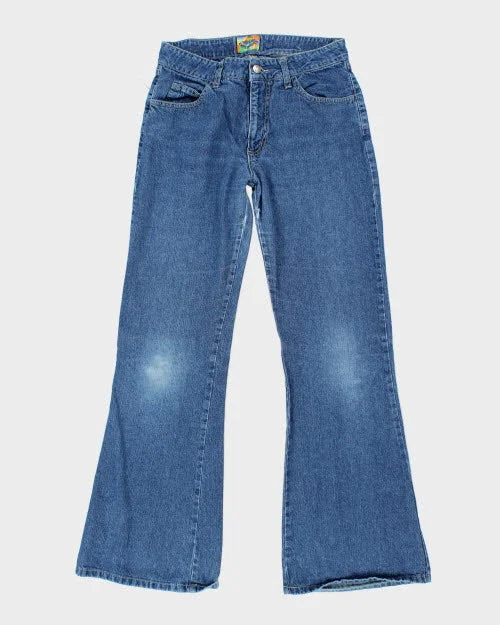 Y2k 00s Paris Blues Experience Jeans - W29 L32 Trendy Wide-Legged High-Waist Jeans
