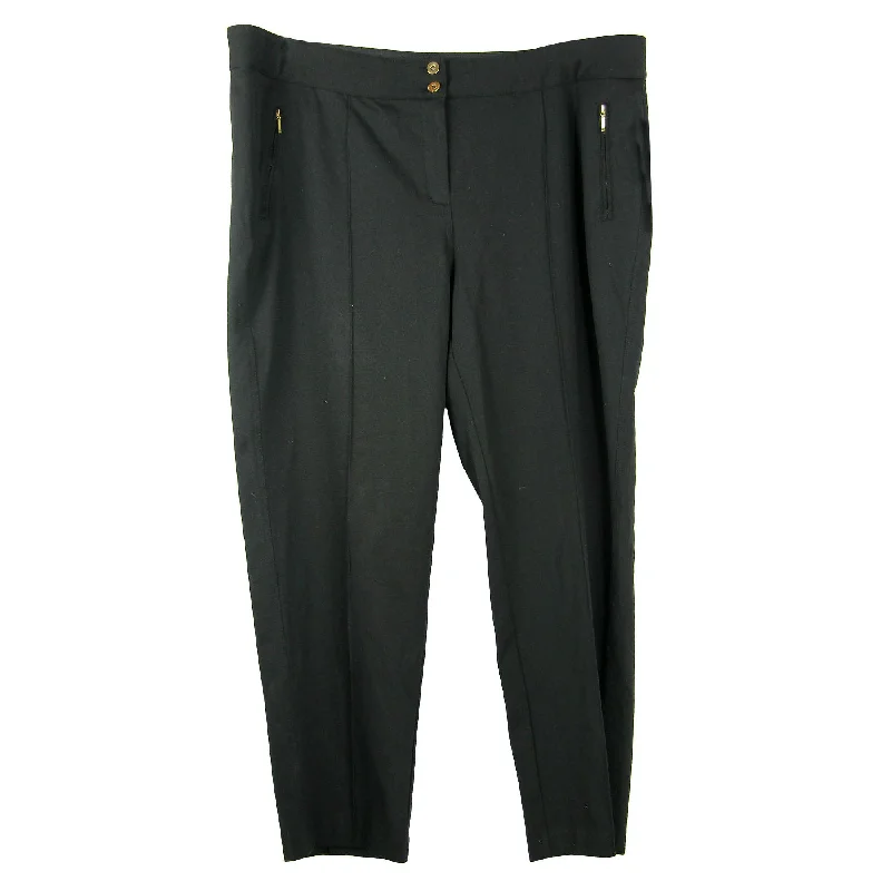 Alfani Black, Red, or Blue Comfort Waist Casual Slacks Pants Casual Plaid Pants
