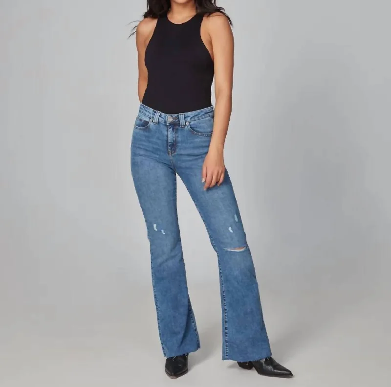 Alice Blue Mist Jeans Stylish High-Waisted Denim