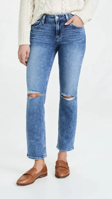 Amber Walkabout Destructed Jeans Stylish Stone-Wash Denim Jeans