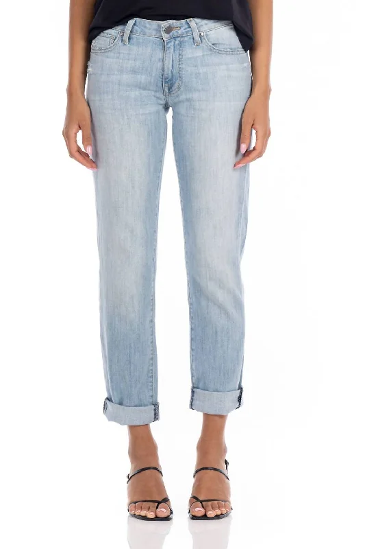 Axl Girlfriend Jeans In Panama Comfortable Full-Length Denim Jeans