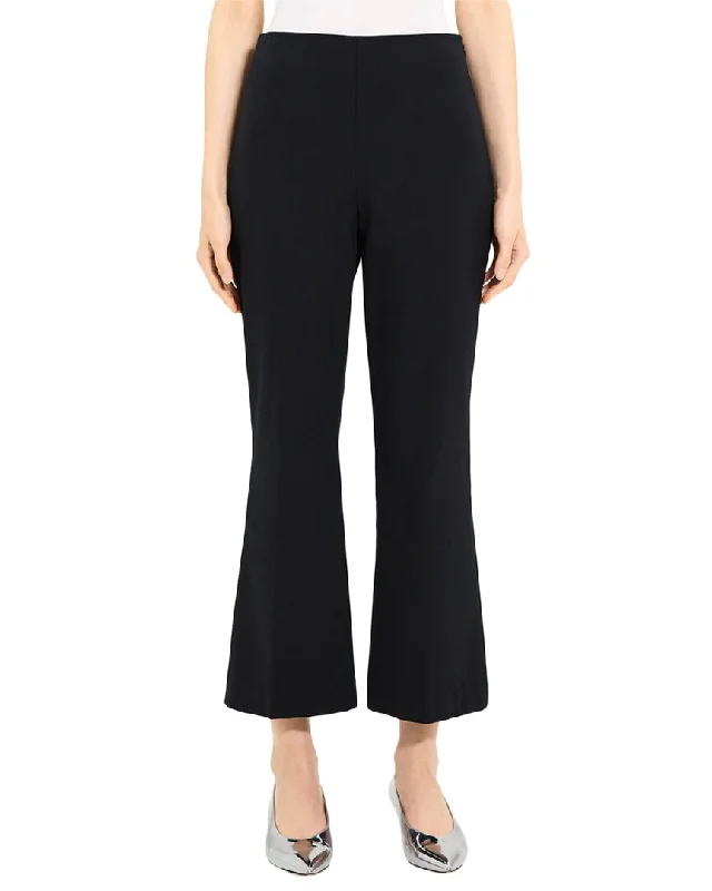 Theory Kick Wool-Blend Pant Fashionable Sporty Pants