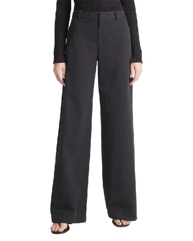 Vince Wide Leg Pant Casual Track Pants