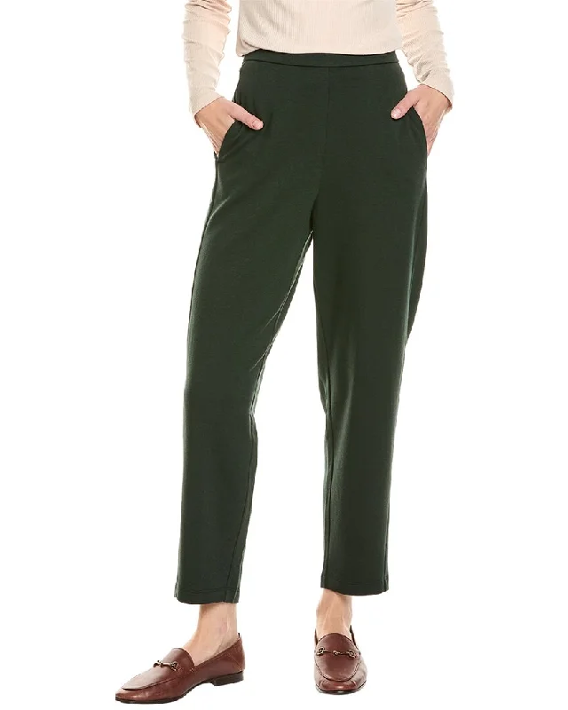 Eileen Fisher Slouch Ankle Pant Trendy Velvet Pants