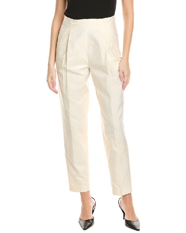 Etro Silk-Blend Pant Cozy Maternity Pants