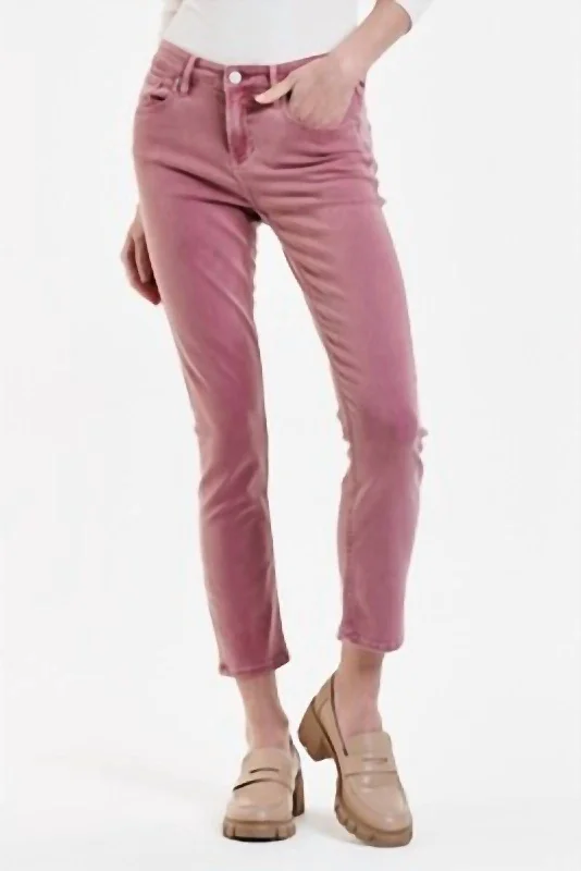 Blaire Straight Leg Jean In Fawn Elegant Wide-Leg Jeans