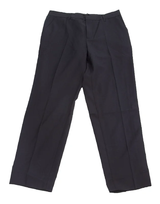 BLK DNM Women's Black Tux Pant 17 #WPW2103 US 6 $395 NWT Modern Bootcut Pants