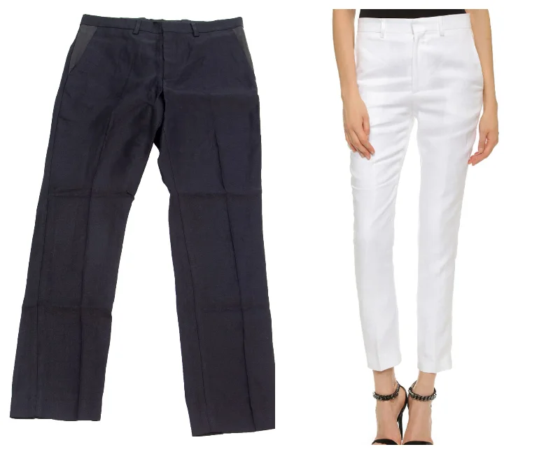 BLK DNM Women's Pant 41 #WPE401 $345 NWT Chic Slim Fit Pants