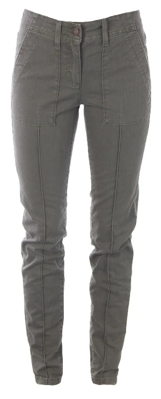 BODEN Women's Olive Skinny Urban Pants WM348 US Sz 2R $108 NWOT Slim-Fit Leggings