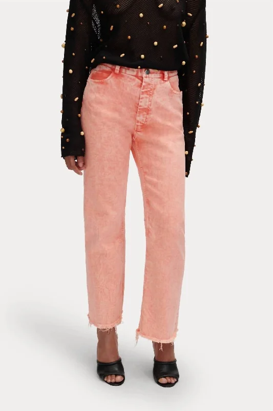 Collins Pant In Coral Stylish Casual Pants
