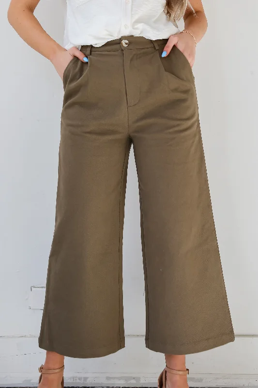 FINAL SALE - Confident Direction Wide Leg Pants Trendy Printed Pants