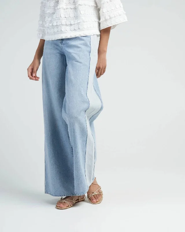 Easy Pant In Pacific Stylish Slim Trousers
