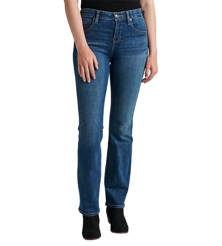 Eloise Boot Cut Jean In San Antonio Blue Stylish High-Waisted Denim