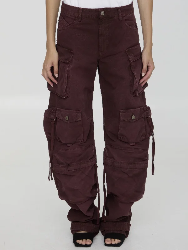 Fern Long Pants Elegant High-Waist Pants