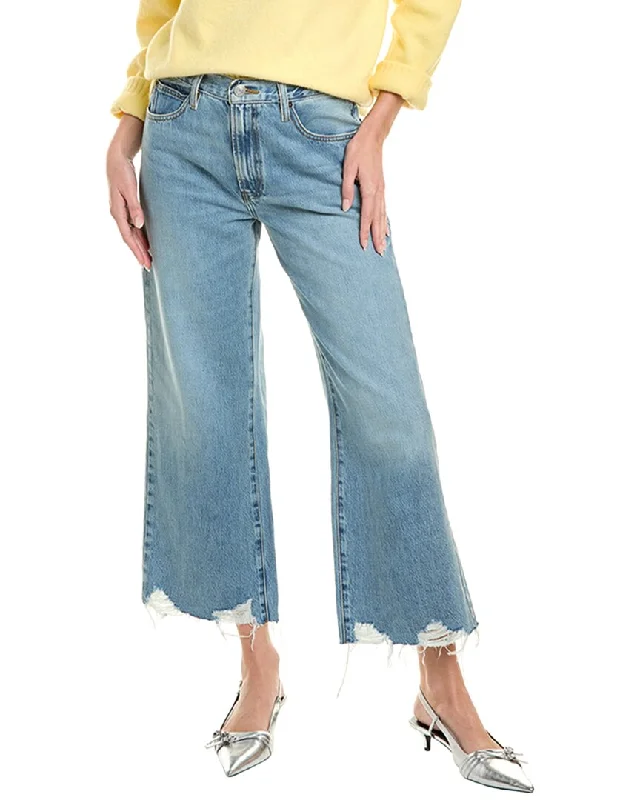 FRAME Denim The Relaxed Divine Modern Straight Jean Fashionable Raw Edge Jeans