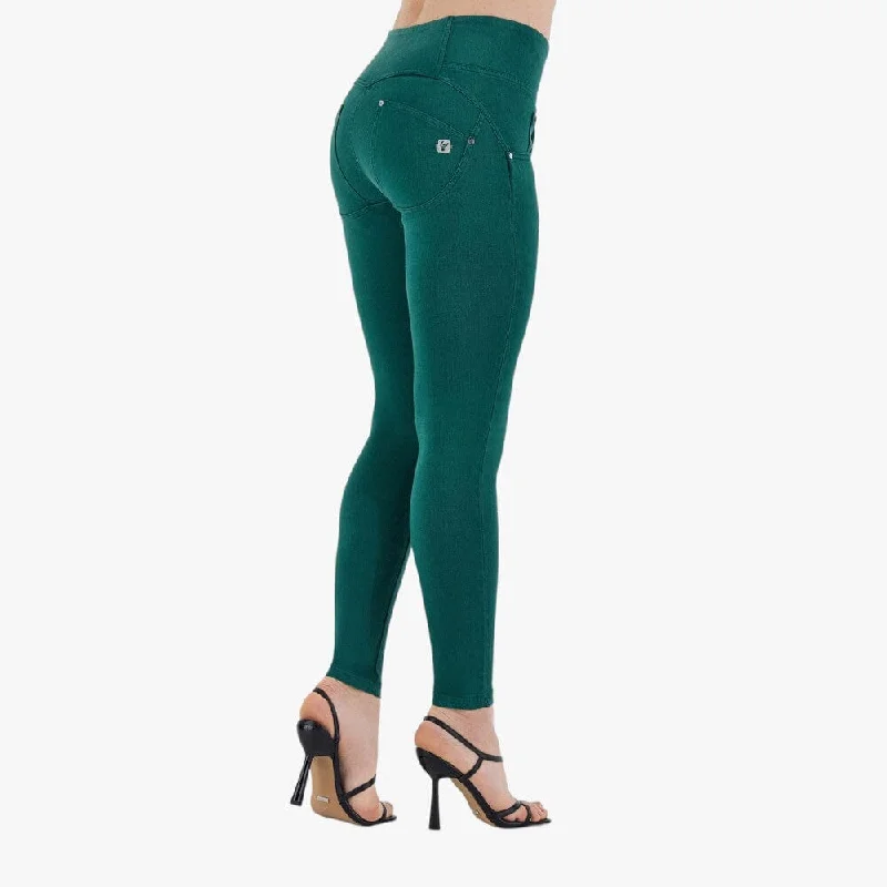 Freddy Wr.Up Regular Waist Superskinny Diwo Rec Cotton Pants Pine Green Stretch Fit Pants Freddy Wr.Up Regular Waist Superskinny Diwo Rec Cotton Pants Pine Green Stretch Fit Pants