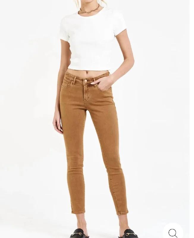 Gisele Skinny Jean  Butterscotch Casual Loose Fit Jeans