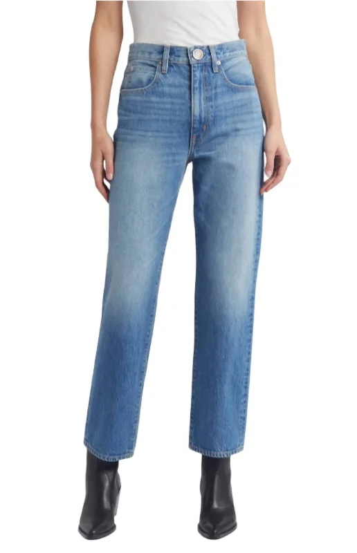 London Ankle Jeans In Ever After Fashionable Raw Hemmed Jeans