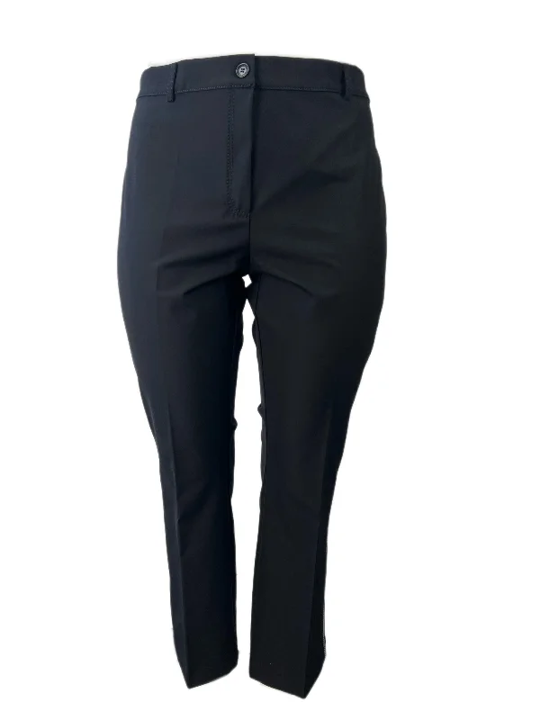 Marina Rinaldi Women's Black Raccolto High Rise Pants Size 20W/29 NWT Chic Black Leggings Marina Rinaldi Women's Black Raccolto High Rise Pants Size 20W/29 NWT Chic Black Leggings