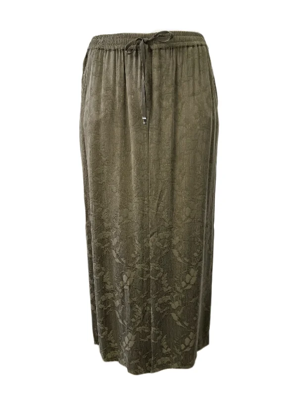 Marina Rinaldi Women's Green Camino Wide Leg Pants Size 16W/25 NWT Chic Checkered Pants Marina Rinaldi Women's Green Camino Wide Leg Pants Size 16W/25 NWT Chic Checkered Pants