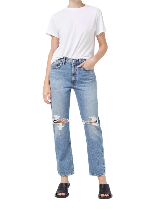 Mia Jean In Rule Fashionable White Denim Jeans