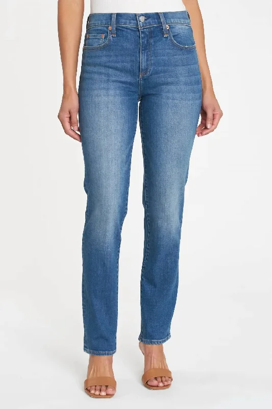 Monroe High Rise Cigarette Jean In Leon Stylish Shredded Denim Jeans