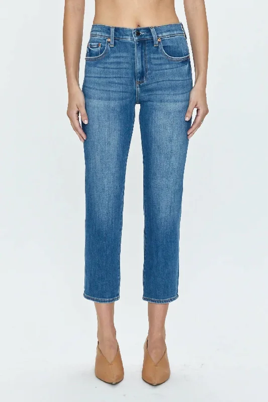 Monroe High Rise Slim Cigarette Jean In Indio Comfortable Boyfriend Jeans